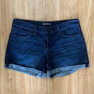 A&F Dark Jean Shorts W28 L4 EUC